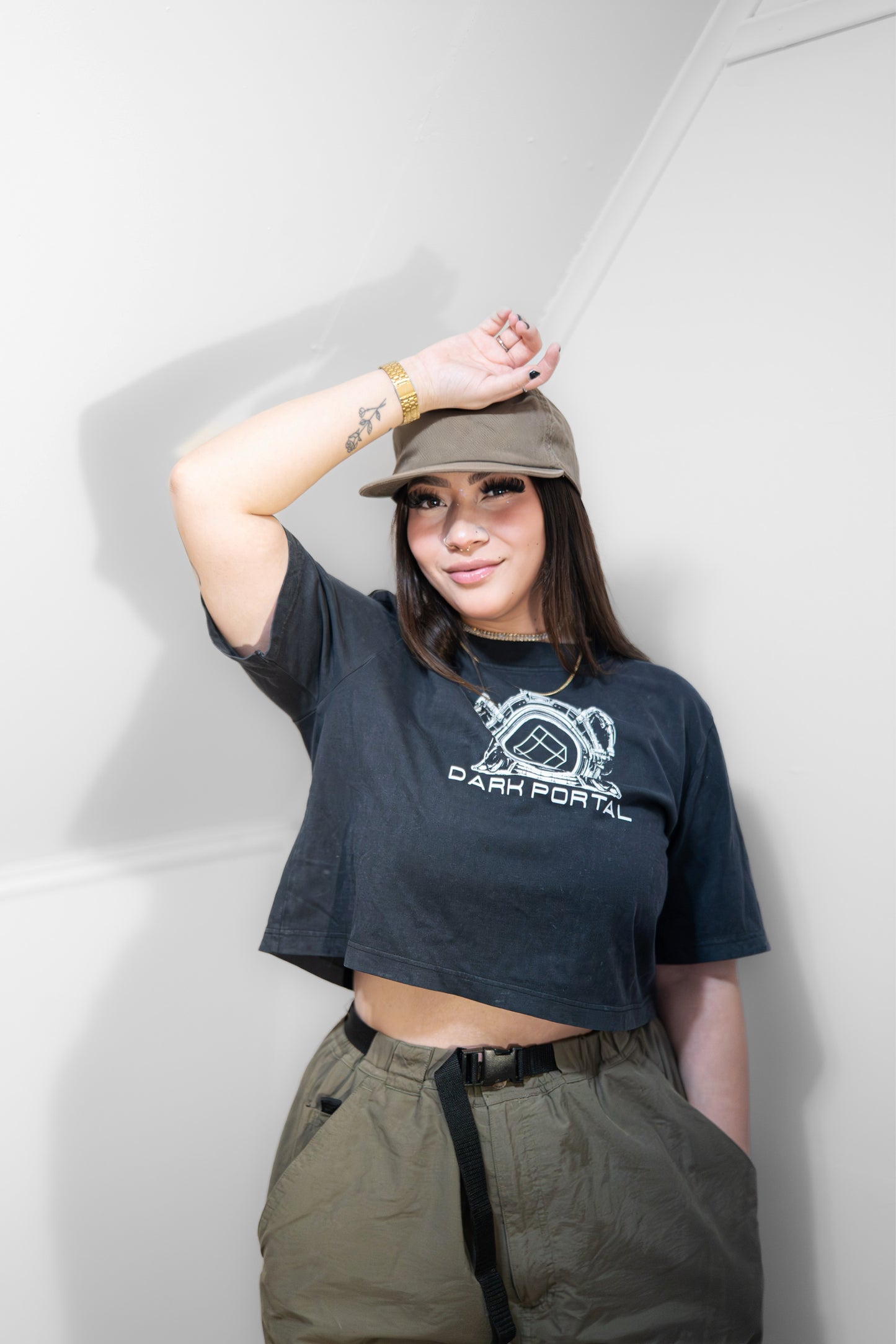 Dark Portal Crop Tee